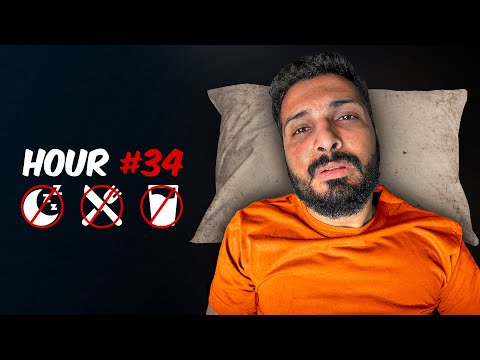 I Survived 50 hours Without Sleep,Water & Food !