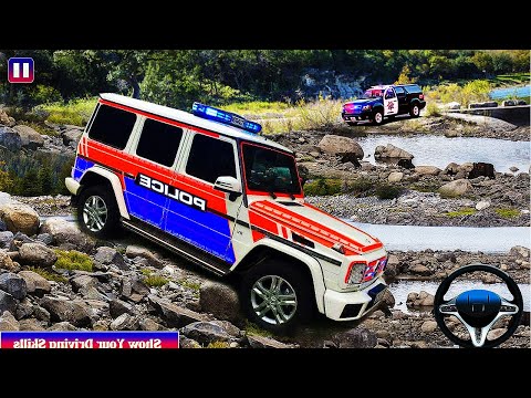 Offroad Police Car Driving Simulator Game - Impossible 4x4 Police Car Simulation Android GamePlay