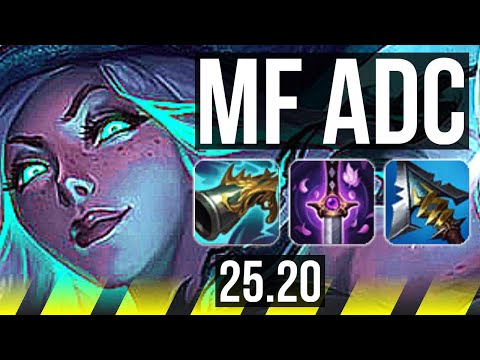 MISS FORTUNE & Soraka vs JHIN & Karma (ADC) | 14/2/5, Dominating | EUW Master | 25.20