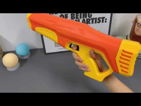 This power is really powerful, the latest self-priming electric water gun.