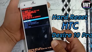 Hard Reset HTC Desire 10 Pro Remove Pattern Lock