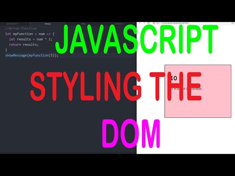 Javascript Tutorials Styling Dom Elements 31