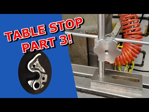 Making a Table Stop Part 3
