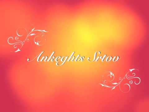 Harut Hagopian - Ankeghts Srtov - Armenian Music / Love Song