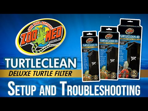 TurtleClean Submersible Filter - Setup and Troubleshooting