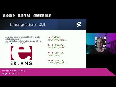 OTP update - Ingela Andin | Code BEAM America 2024