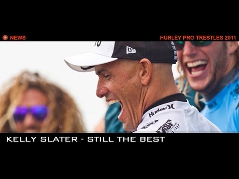 KELLY SLATER WINS HURLEY PRO TRESTLES 2011