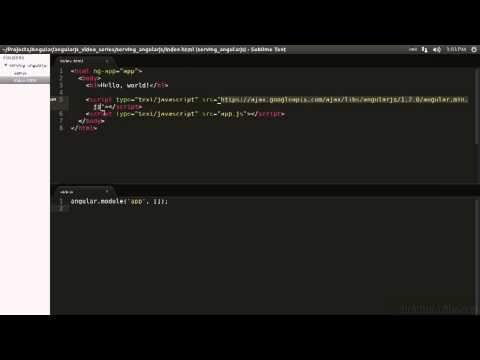 AngularJS Tutorial | Application Setup