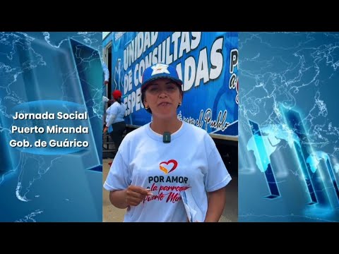 Jornada por Amor a Guárico, Parroquia Puerto Miranda, Municipio Camaguan 🇻🇪