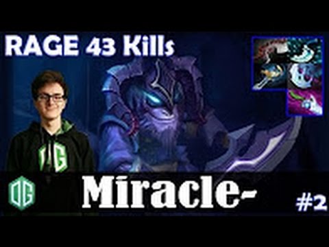 Miracle  RAGE 43 Kills Riki Offlane   Dota 2 Pro MMR Gameplay #8