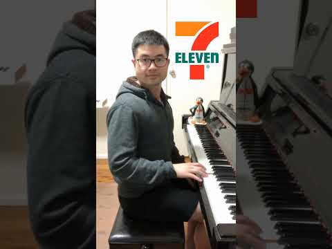 Japan Convenience Stores' Sounds on Piano
