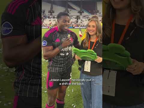 Post match debrief (Toy Story 5 version) with Soccer Aid