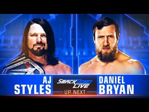 FULL MATCH: Aj Styles vs Daniel Bryan (1/2) | WWE SmackDown 04/10/18