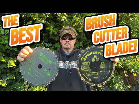 The BEST Brush Cutter Blade for Your Trimmer - Forester Carbide Blade