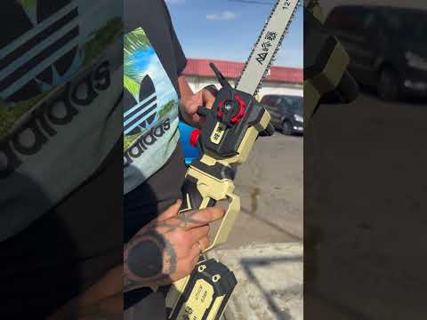 фото телескопическая цепная пила, высотная,21в, 2х6,0ач, 0