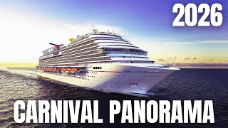 Carnival Panorama Cruise Ship Tour 2026 🚢 | Ultimate Review, Food, Entertainment & Deck Tour 🌊