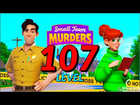Small Town Murders  Match 3 Crime Mystery Stories Level 107 gameplay android ios new best game
