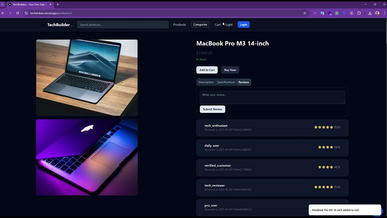TechDokan — E-Commerce