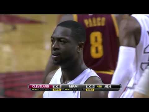 Dwyane Wade Highlights 2012-13 Season - Third Ring!