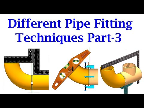 FIT UP AND INSPECTION OF ELBOWS OF ANY DEGREE WITH TWO RIGHT ANGLES