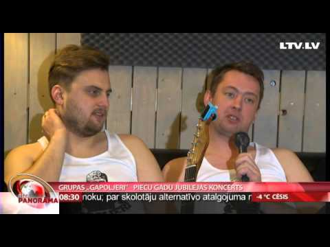 Grupas „Gapoljeri”   piecu gadu jubilejas koncerts