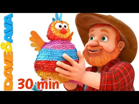👶 Nursery Rhymes and Action Songs for Kids | Kids Songs from Dave and Ava 👶 Video