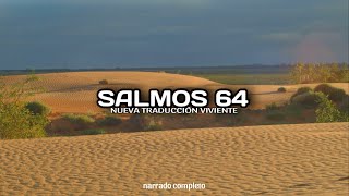 SALMOS 64 (narrado completo)NTV @reflexconvicentearcilalope5407 #biblia #salmos #parati #cortos