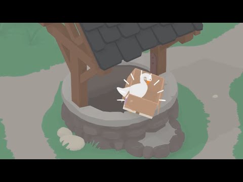 Untitled Goose Game: Going in the well, single player!