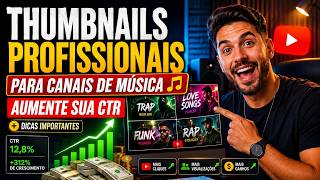 AUMENTE a CTR (Taxa de Cliques) em seu Canal de Música