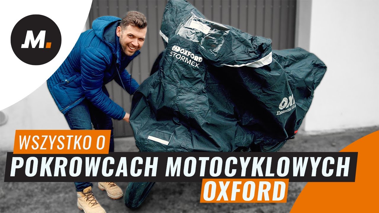 Pokrowiec motocyklowy - który wybrać 🏍☔ Różnice i szczegóły w pokrowcach na motocykle od OXFORD