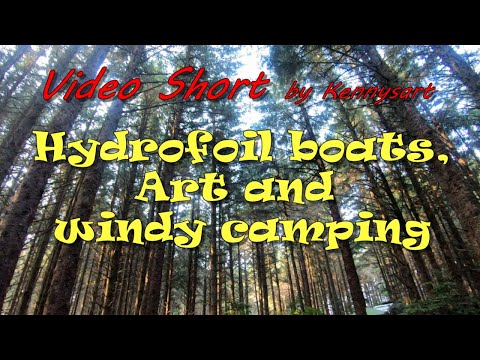 Camping Cape Blanco, hydrofoil boat racing on Rouge river Oregon