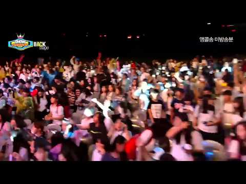 K POP KARA   Show Champion Backstage Encore Full Stage 20140827