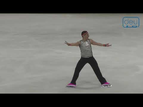 Roland Jarquio. Oberstdorf 2019. Gold Men II Artistic.1st place