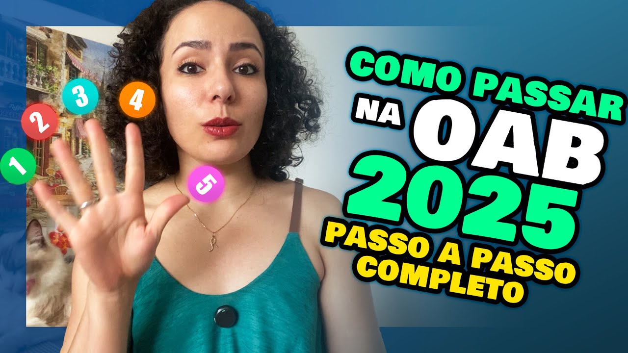Como PASSAR na OAB em 2025 ✅ (OAB43, OAB44 e OAB45)