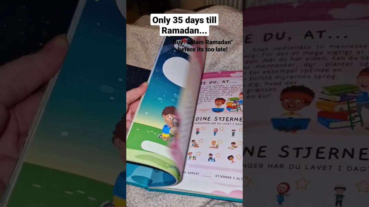 The Ramadan activity book for YOUR children! 😍 #ramadan2023