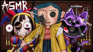 ASMR 코렐라인, 디지털서커스, 파피 인형 수리하기 | 망가진 인형 고치기 | Coraline, The Amazing Digital Circus인형모음집2