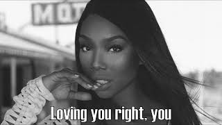 Brandy When You Touch Me Lyrics