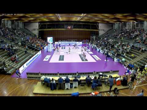 PlayOff 2017 Samsung Gear Volley Cup - Sudtirol Bolzano vs Bisonte Firenze 3/1 timelapse