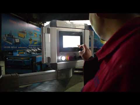Super auto duct line 5 test running before delivery 20201124