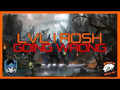 Lvl 1 Rosh + Teamwipe Virtus Pro vs mYm @ joinDOTA League