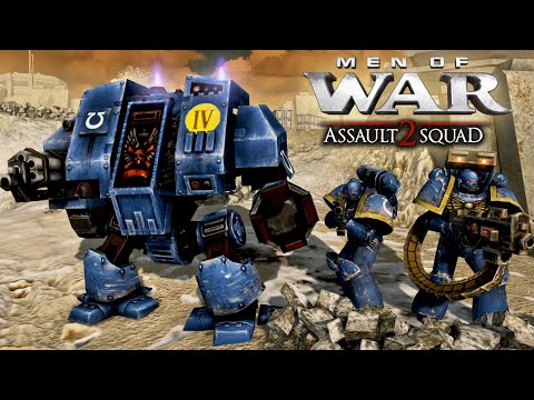 MEN OF WAR: WARHAMMER 40K MOD - Ultramarines vs Death Guard of Nurgle (4K)