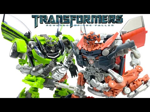 Transformers ROTF Human Alliance SKIDS & MUDFLAP Retro Review
