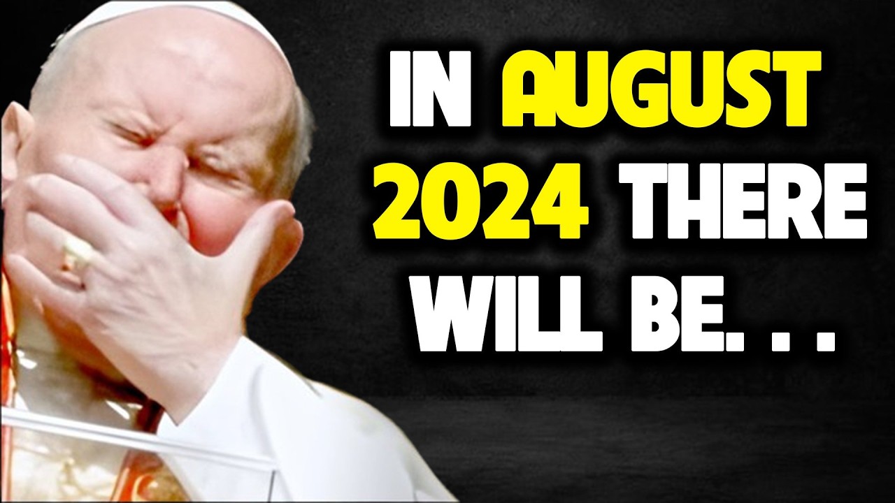 The Last Words Of Pope John Paul II Before His Death | Revelation about the end of times?