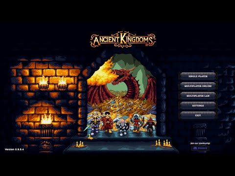 Ancient Kingdoms: Absolute Hidden Gem Pixel Art RPG Inspired by MMORPGs! First Look Warrior Gameplay