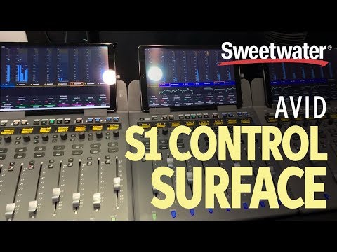 Sweetwater at AES 2019 — Avid S1 Control Surface