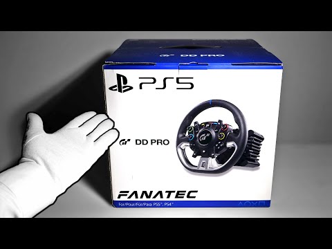$700 PS5 Racing Wheel Unboxing - Fanatec DD Pro (Gran Turismo 7)