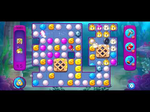 Fishdom Super Hard level 9343 no boosters フィッシュダム