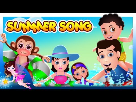 😎 Summer Song 🍀 | Nursery Rhymes & English Songs For Children | By TinyDreams 😎