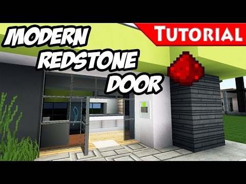 Futuristic Redstone Door - Ultimate Download!