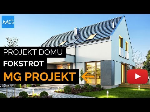 Projekt domu Fokstrot MG Projekt - 130.27 m2 - koszt budowy 201 tys. zł
